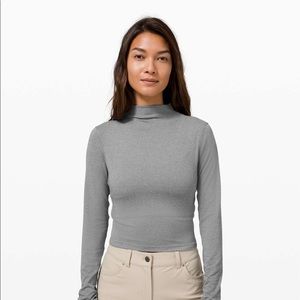 NWT lululemon All Aligned mock neck, 8